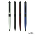 Luxe de haute qualité en métal ballpoint stylo metal rouleau stylo de bureau de bureau publicitaire cadeau